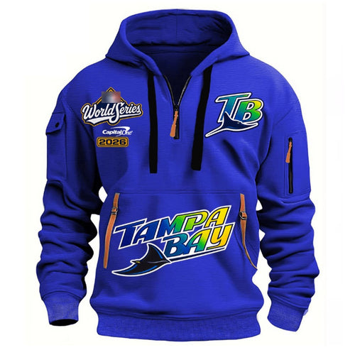 2026 Devil Rays World Series Quarter Zip Hoodie