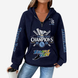 2026 Rays ALCS Champions Hoodie Half Zip