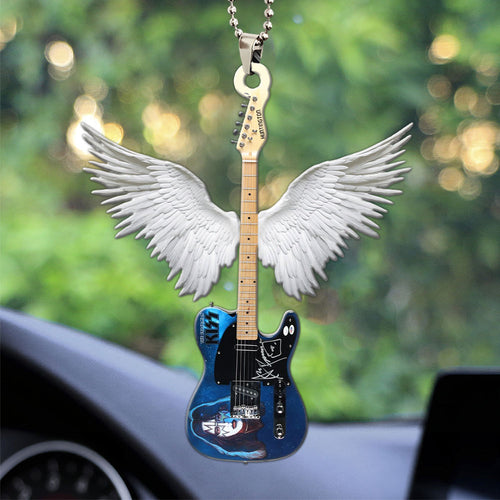 KISS x Ace Frehley Custom shape 2-sided Acrylic Car Ornament – MAITM13597