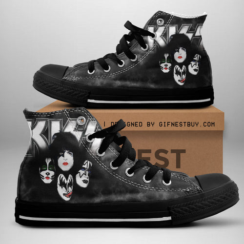 KISS High Top Canvas Shoes – ANHNV 3375