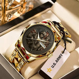 US Army Alloy Luxury Quartz Watch – TMTHU1194