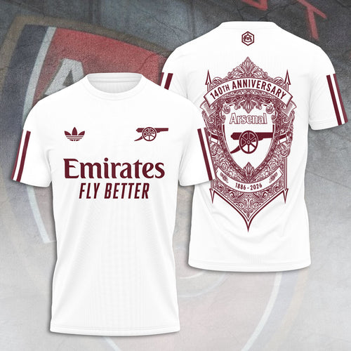 Arsenal FC 140th Anniversary 2026 3D Apparel – TANTN20294