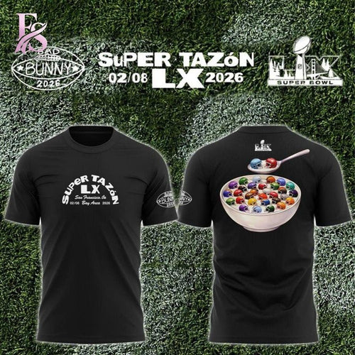 Bad Bunny x Super Tazón Cereal Bowl T-shirt