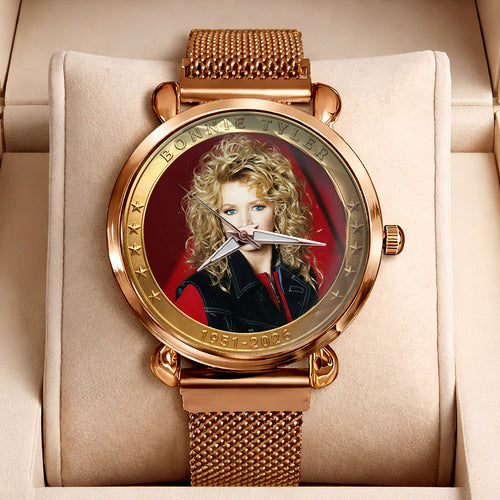Bonnie Tyler Mesh Strap Quartz Watch – HOATT20263