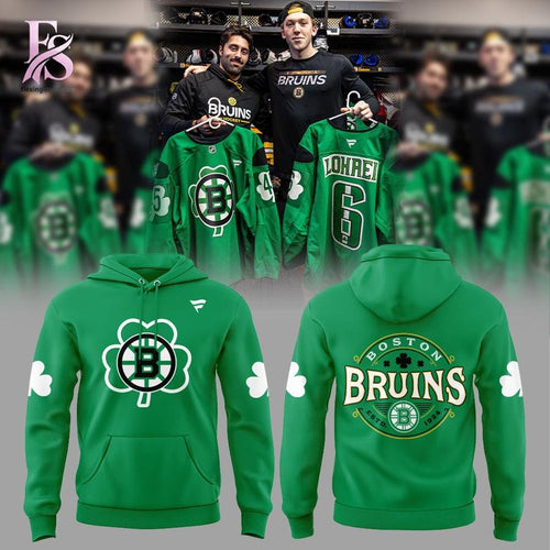 Boston Bruins St. Patrick’s Day 2026 Hoodie