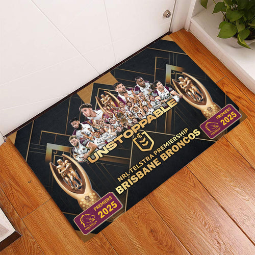 Brisbane Broncos 2025 NRL Premiers Doormat – TMTHU2012