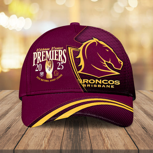 Brisbane Broncos 2025 Premiers Classic Cap – MAITM13273