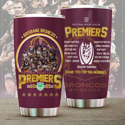 Brisbane Broncos 2025 Premiers Tumbler Cup – MAITM13293