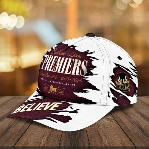 Brisbane Lions 2026 AFL Premiers Classic Cap – MAITM15283
