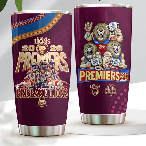 Brisbane Lions 2026 AFL Premiers Tumbler Cup – HOATT21461