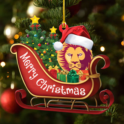 Brisbane Lions Custom Shape 1-sided Acrylic Ornament โ MAITM 8337