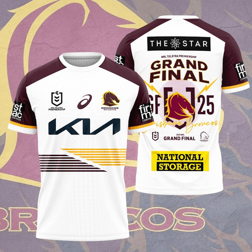 Brisbane Broncos 3D Apparel – HOATT13550
