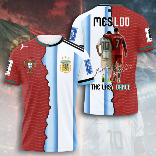 Cristiano Ronaldo x Lionel Messi The Last Dance World Cup 2026 3D Apparel β TANTN22975