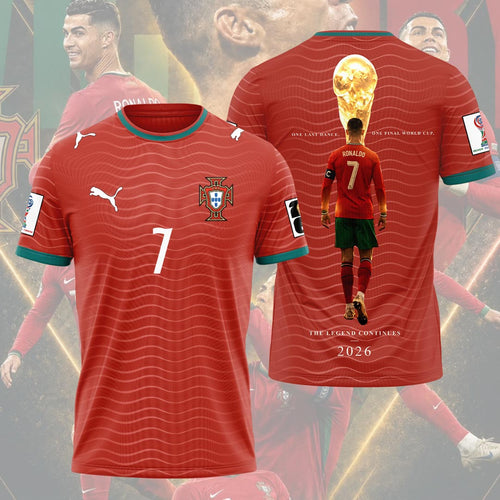 Cristiano Ronaldo x Portugal National Football Team 3D Apparel β HOATT19288