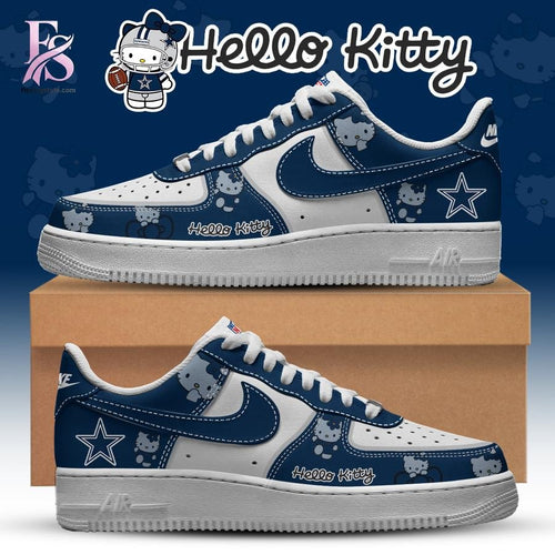 Dallas Cowboys Hello Kitty Air Force Shoes