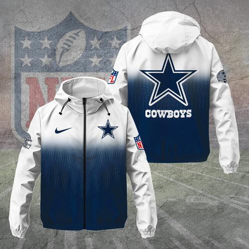 Dallas Cowboys 3D Windbreaker Jacket β TANTN15746