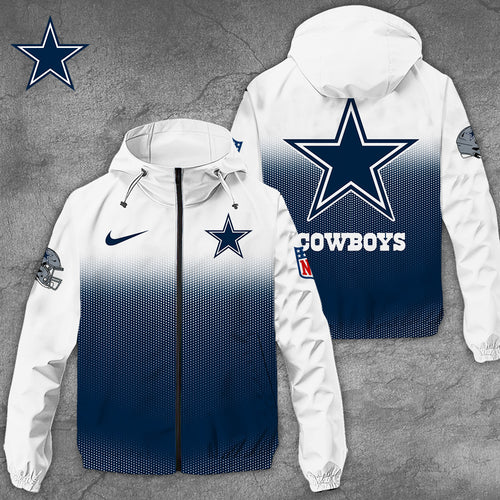 Dallas Cowboys 3D Windbreaker Jacket β TANTN 9002