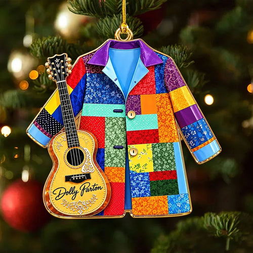Dolly Parton Custom Shape 2-side Printed Acrylic Ornament โ HOATT21432
