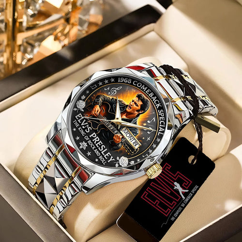 Elvis Presley Alloy Luxury Quartz Watch – TANTN 14150