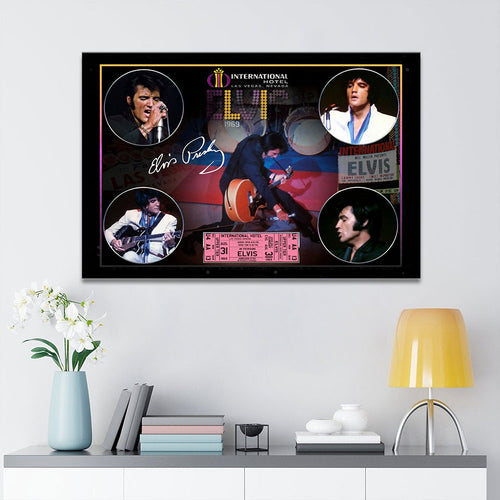 Elvis Presley Rectangle Canvas With Inner Frame – TANTN22027