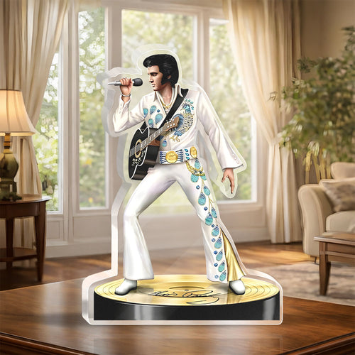 Elvis Presley Custom Shape Acrylic Plaque – HOATT16222