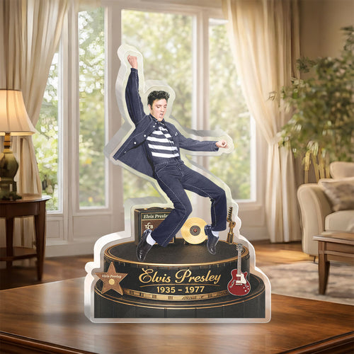 Elvis Presley Custom Shape Acrylic Plaque – HOATT16290