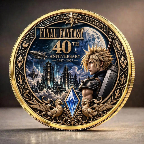 Final Fantasy 40th Anniversary 2027 Commemorative Coin – TANTN26347