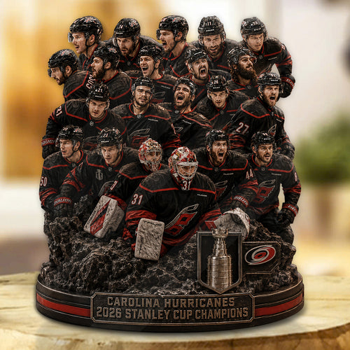 Carolina Hurricanes 2026 Stanley Cup Champions Custom Shape Acrylic Plaque – GNE7038