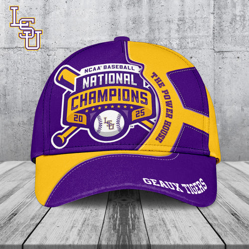 LSU Tigers Baseball 2025 National Champions Classic Cap – GNE NEW516