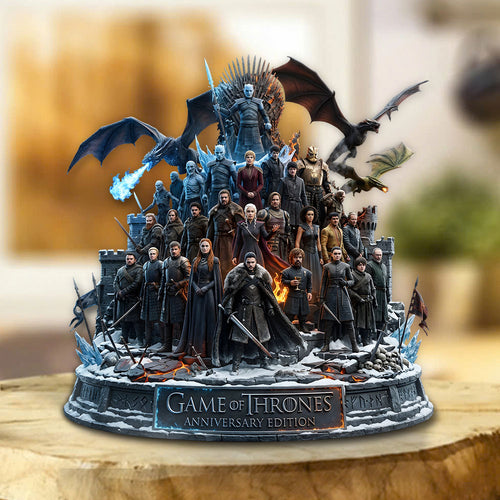 Game of Thrones 15th Anniversary Custom Shape Acrylic Plaque – TMTHU6414