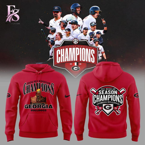 Georgia Bulldogs 2026 SEC Regular Season Champions Hoodie