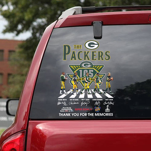 Green Bay Packers 3D Car Sticker – TANTN16813