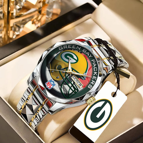 Green Bay Packers Alloy Luxury Quartz Watch – TANTN16324