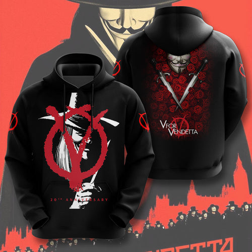 V for Vendetta 3D Apparel – GNE4627