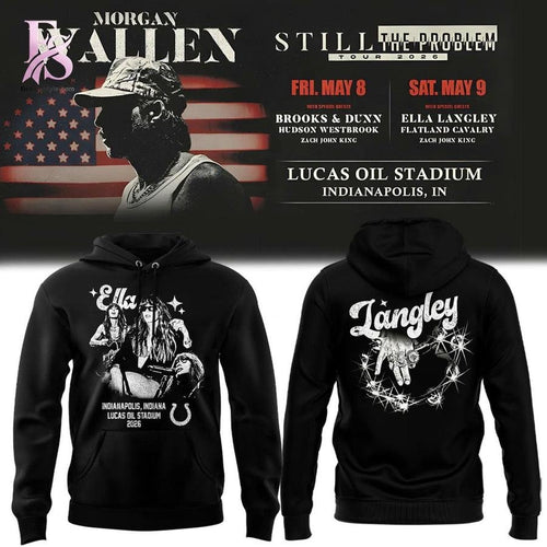 Indianapolis Colts x Morgan Wallen Still The Problem Tour 2026 Hoodie