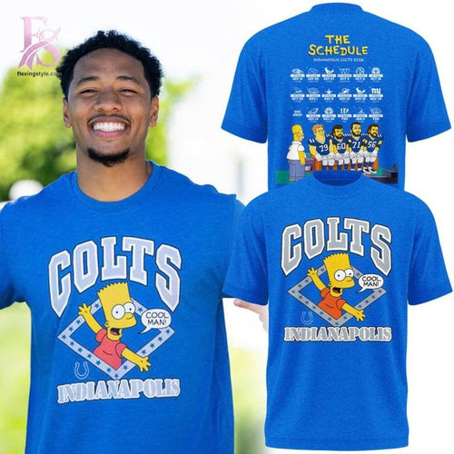 Indianapolis Colts x The Simpsons T-Shirt