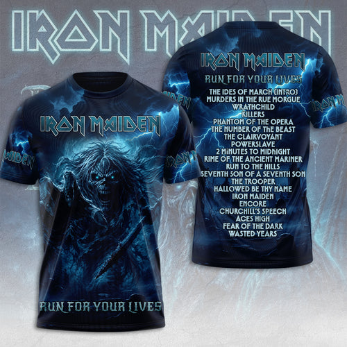 Iron Maiden 2026 World Tour 3D Apparel – TMTHU6863