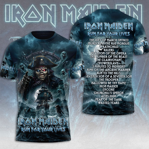 Iron Maiden 2026 World Tour 3D Apparel – TMTHU7820