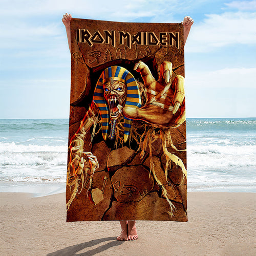 Iron Maiden Rectangle Beach Towel – HOATT 11872