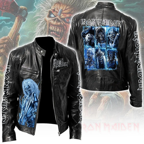 Iron Maiden Motorcycle Leather Jacket – MAITM15498
