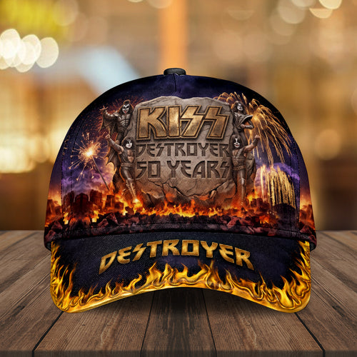 KISS Destroyer 50th Anniversary 2026 Classic Cap – TMTHU7088
