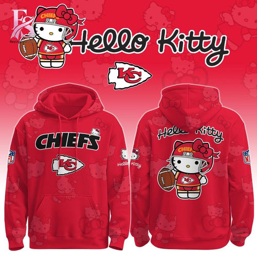 Kansas City Chiefs Hello Kitty 2026 Hoodie