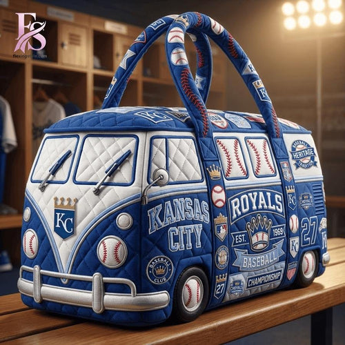 Kansas City Chiefs Quilted Duffle Bag