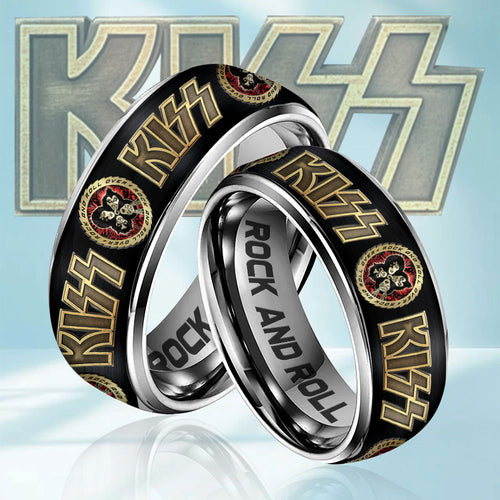 Kiss Band Custom Alloy Ring – MAITM 12075