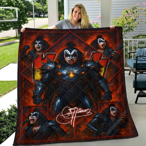 KISS Quilt Blanket – GNE NEW243