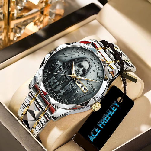 KISS x Ace Frehley Alloy Luxury Quartz Watch – TANTN17690