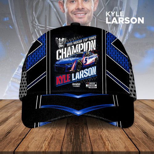 Kyle Larson 2025 NASCAR Cup Series Champion Classic Cap – HOATT14551