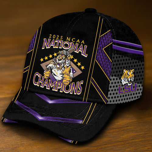 LSU Tigers Baseball 2025 National Champions Classic Cap – HOATT 11867