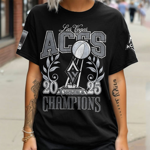Las Vegas Aces 2025 WNBA Finals Champions 3D Apparel – TANTN17349