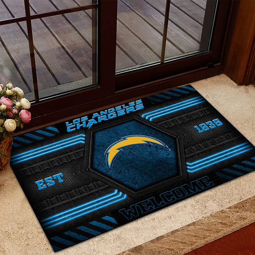 Los Angeles Chargers Custom Doormat – MAITM13168